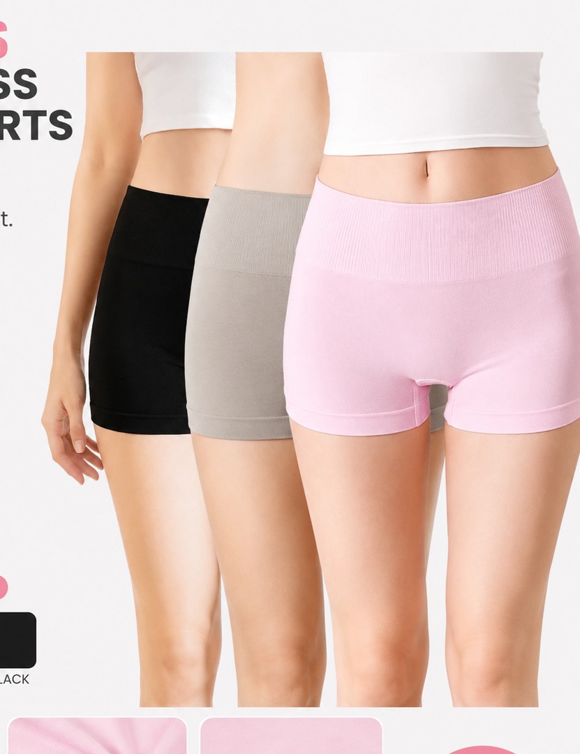 Women's Seamless Boyshorts Underwear - Seamless Panties by PARSHVANATH INDUSTRIES