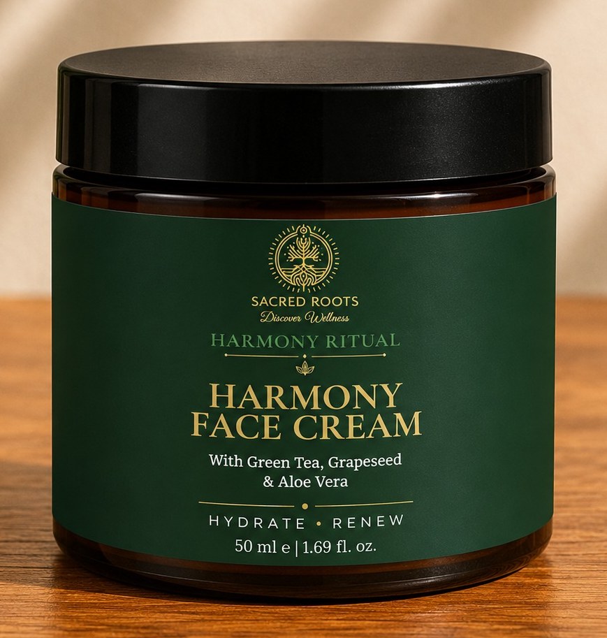 Face Cream Moisturizer - Sacred Roots Harmony Skin Care by My Business