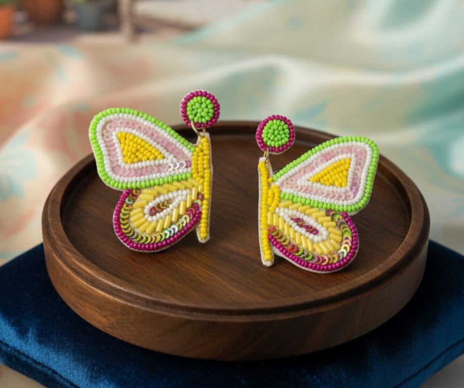 Beaded Earring by Dhrish International