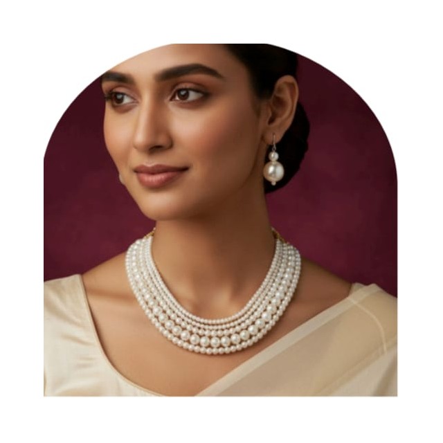 Artificial Pearl Jewelry by Dhrish International