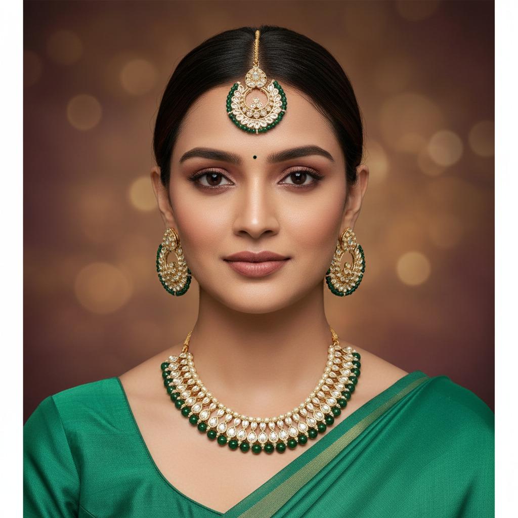 Ethnic Jewelry Set by Dhrish International