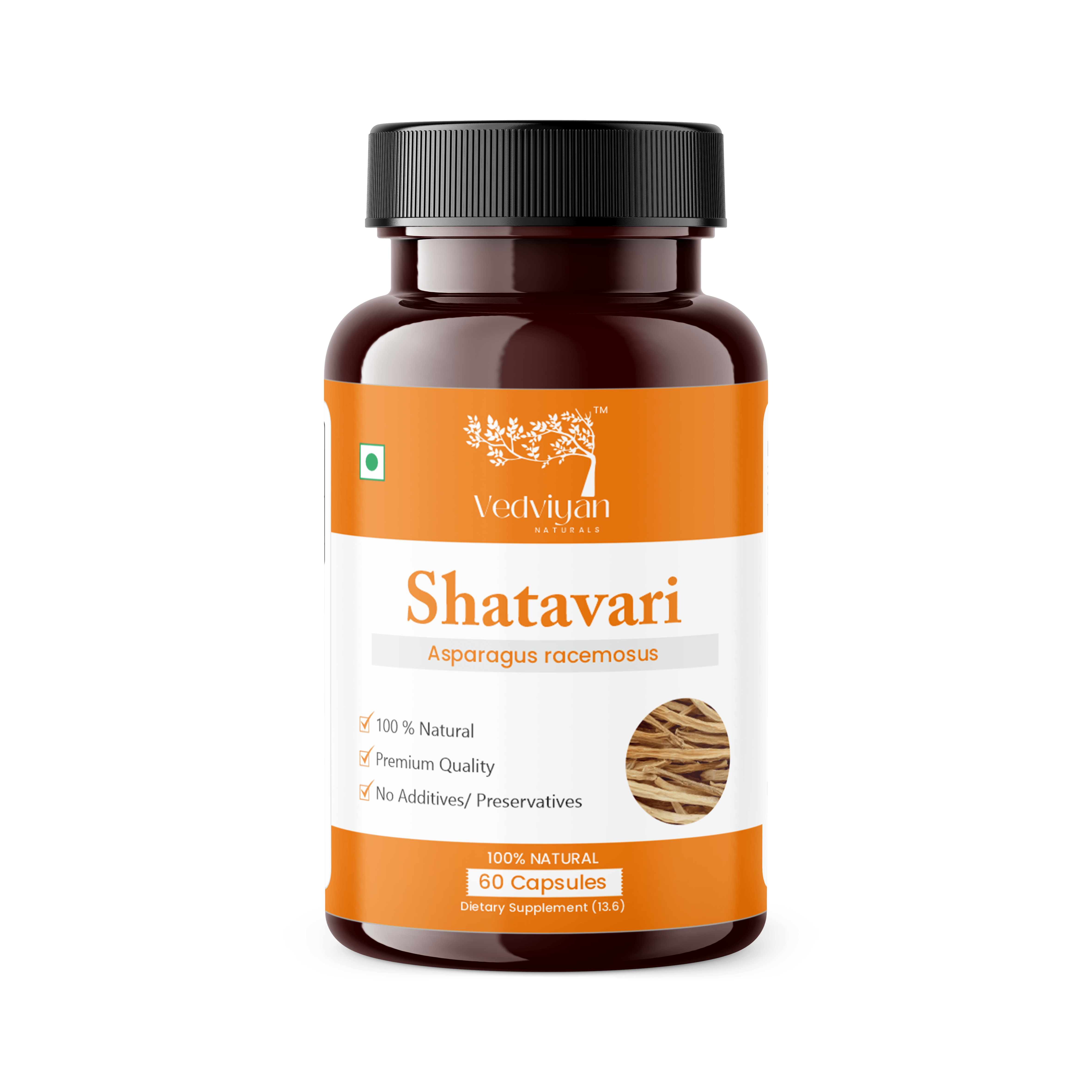 VedViyan Naturals Shatavari Capsules by M & V FOODS AND HERBS