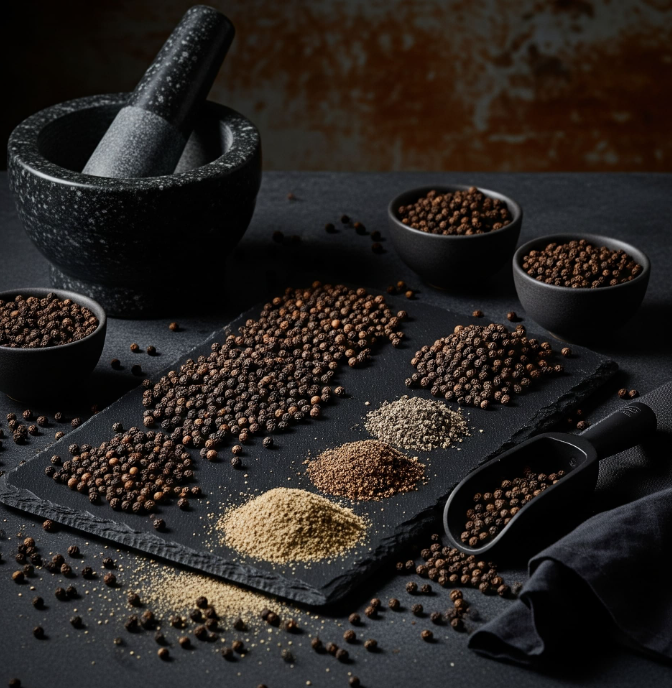 Black Pepper by www.svexporters.in